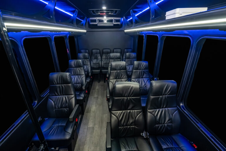 14 Pax Exc Shuttle interior