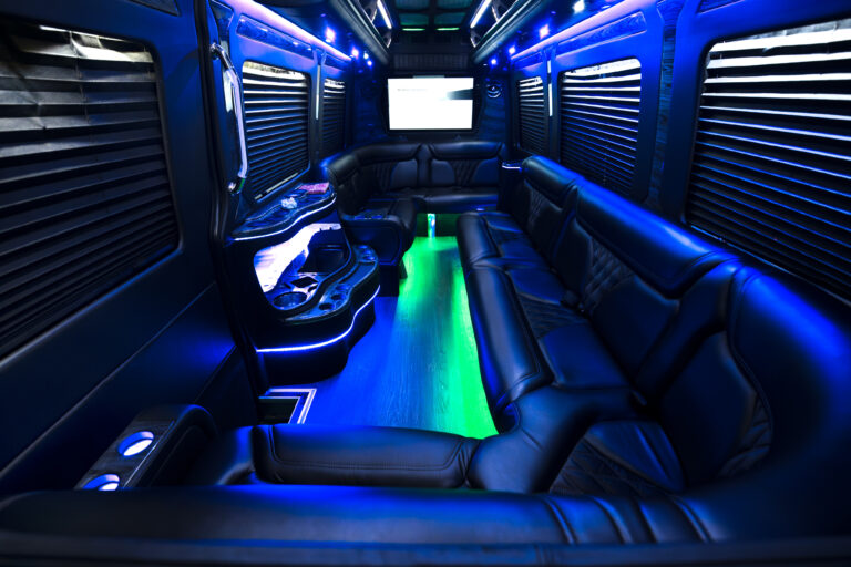 Grech Sprinter Limo Interior